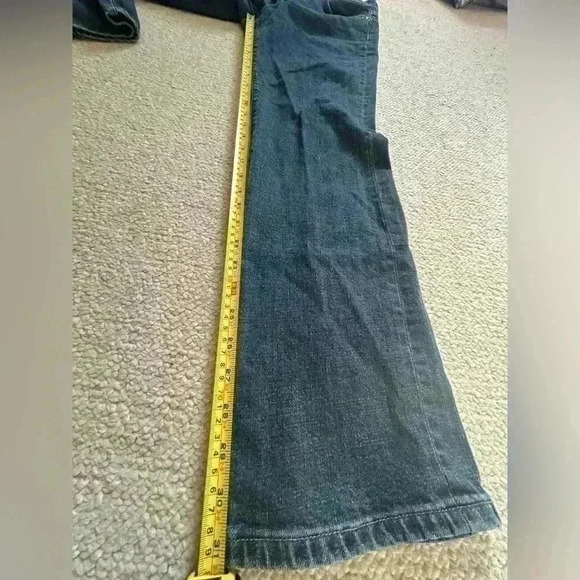 Ralph Lauren Lauren Jean Co Modern Straight Leg Jeans Dark Wash Womens 12 - Picture 7 of 9